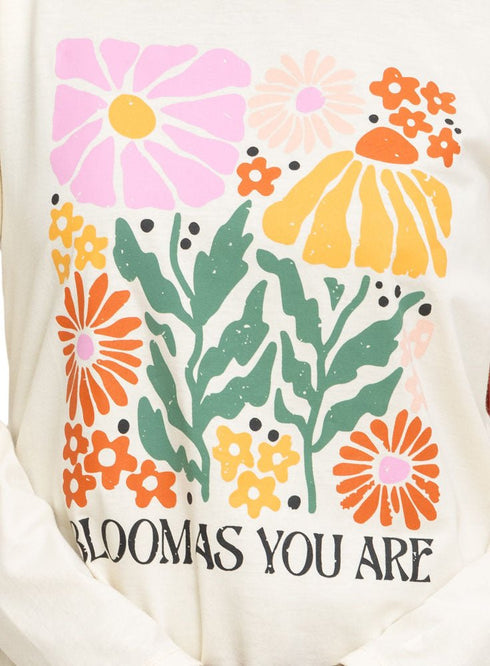 Creamy Printed Long - Sleeve Design 14 - Khotwh